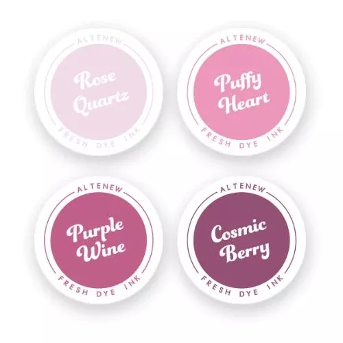 Altenew Rose Petal Fresh Dye Ink - Complete Bundle
