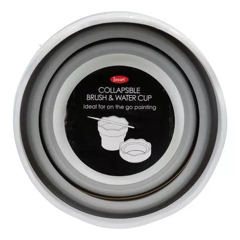 Collapsible Brush and Water Cup