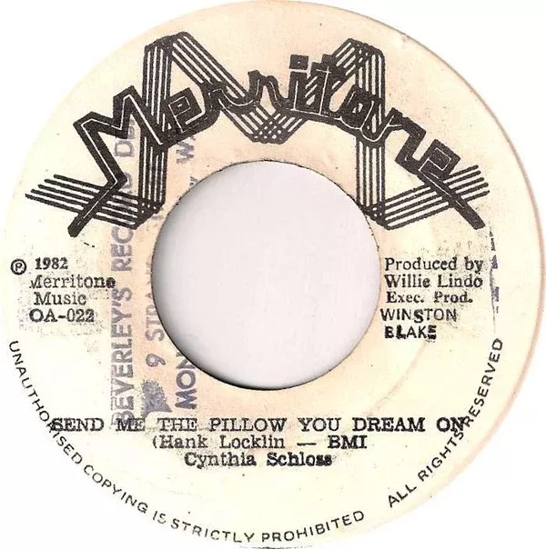 Cynthia Schloss - Send Me The Pillow You Dream On / Surround Me With Love (7")