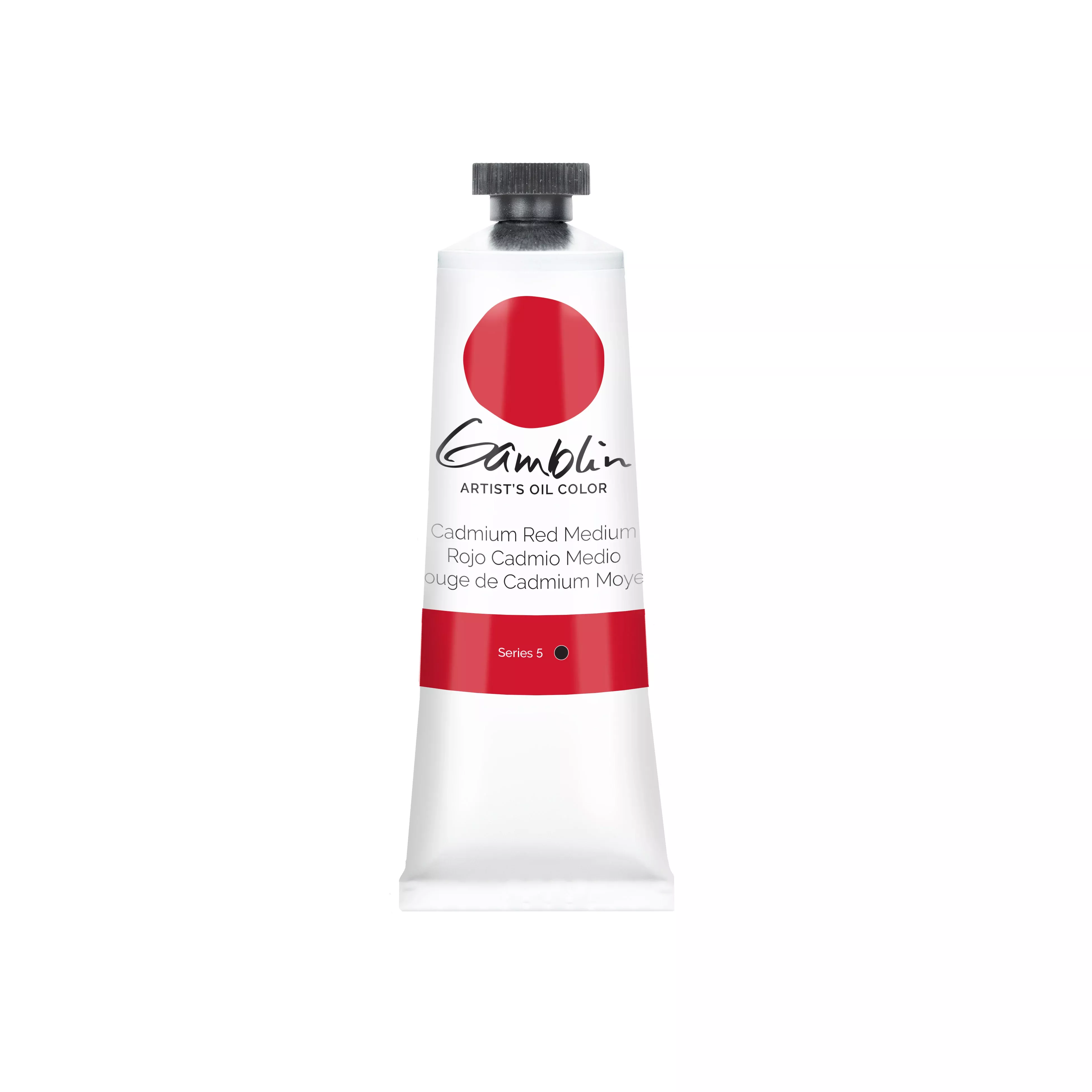 Gamblin Artist Oil 37ml Series 5 Cadmium Red Medium
