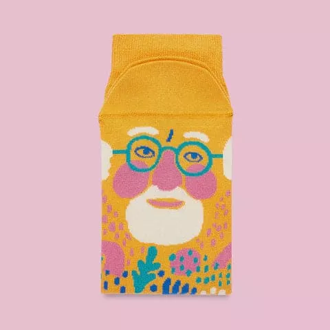 'Henri Foot-Kiss' Chatty Feet Socks