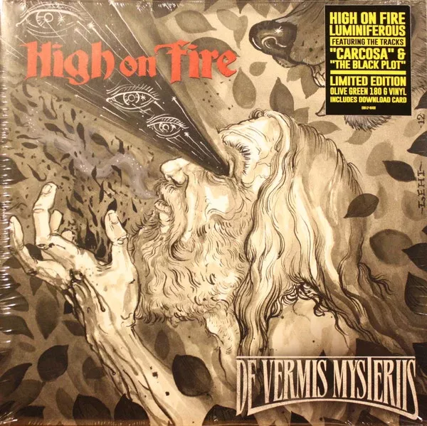 High On Fire - Luminiferous (2xLP, Album, Ltd, M/Print, RE, Gre)