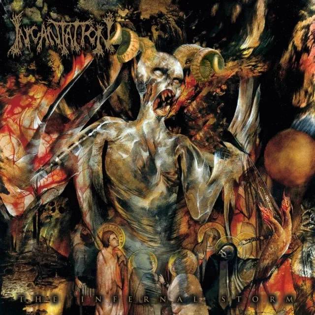 Infernal Storm (Translucent Gold With Swamp Green, Red & White Splatter LP Vinyl)