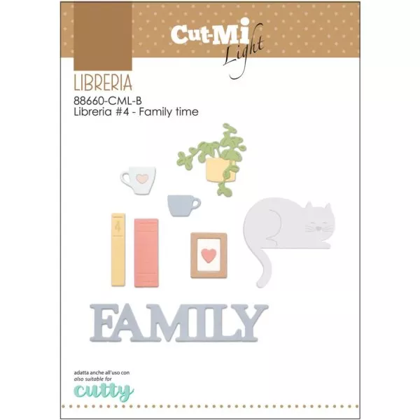 Libreria #4 Family Time - Dies - Impronte D'Autore