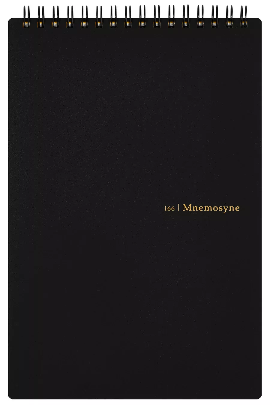 Mnemosyne Ruled Center Line N166 - 7mm, Horizontal Ruled Line with Center Line, A5, 70 Sheets