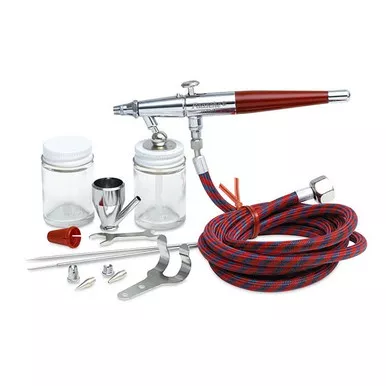 Paasche VL-SET Double Action Siphon Feed Airbrush Set