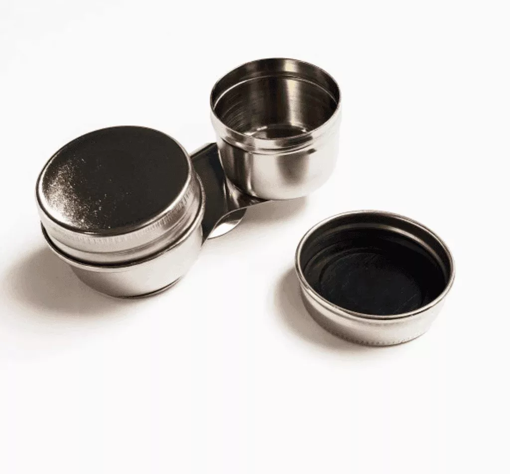 Paint Dipper Stainless Steel with Screw Top Lid