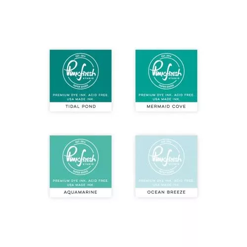 PinkFesh Studio Premium dye ink cube pack : Island oasis