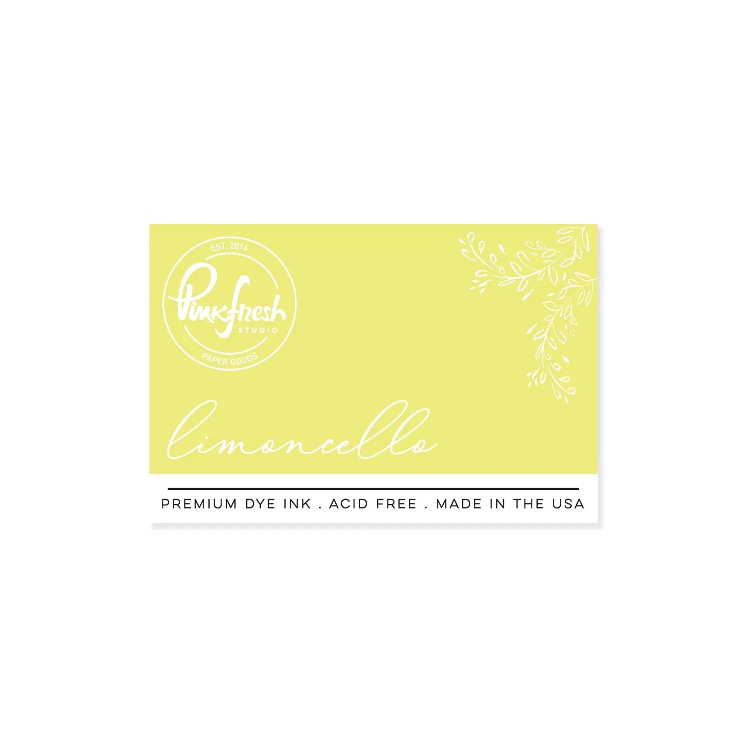 Pinkfresh Studio Premium Dye ink Pad : Limoncello