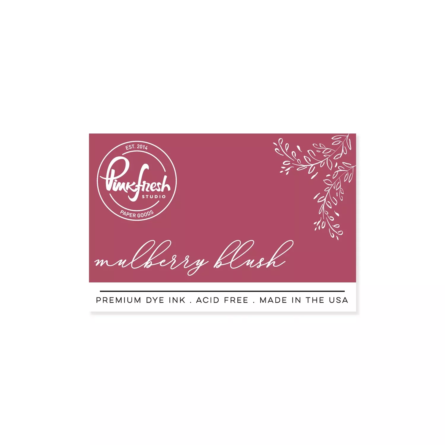 Pinkfresh Studio Premium Dye ink Pad : Mulberry Blush