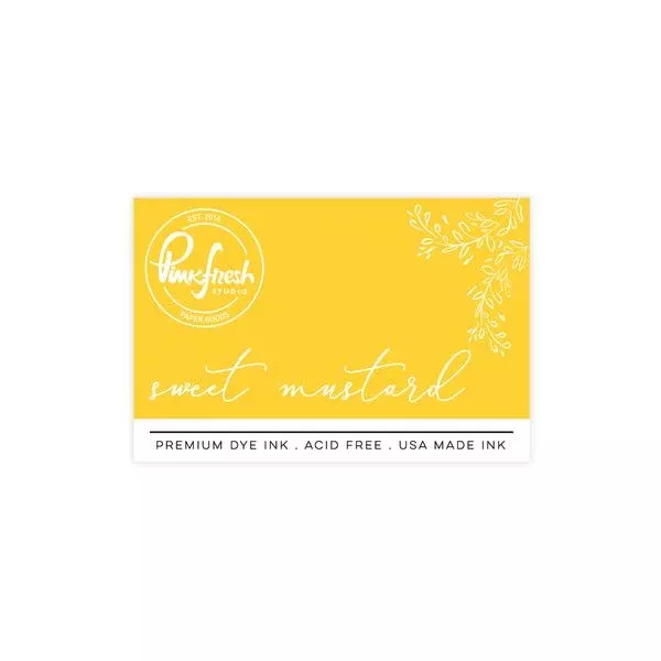 Premium Dye ink Pad : Sweet mustard