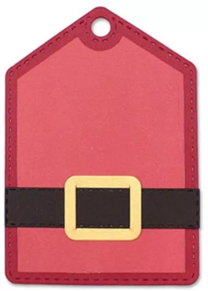 Santa's Tag - Dies - Impronte D'Autore