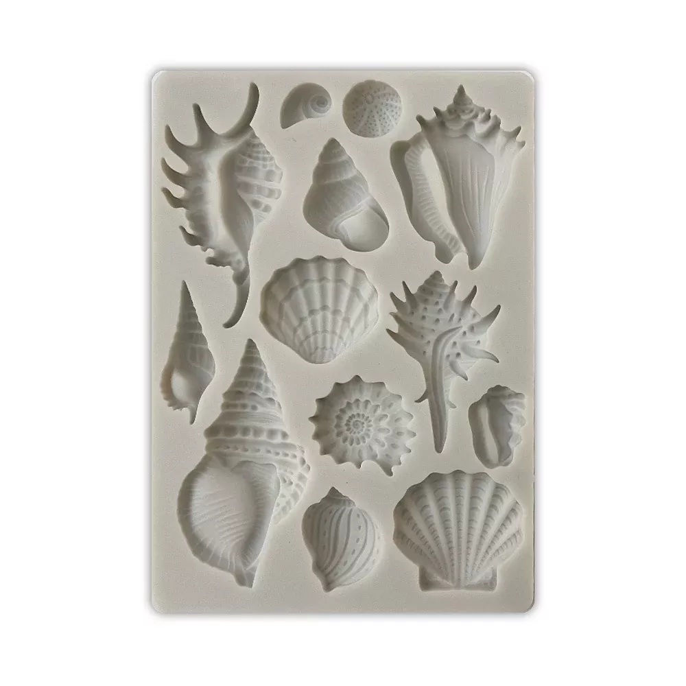 Stamperia SILICON MOLD A6 - SONGS OF THE SEA SHELLS
