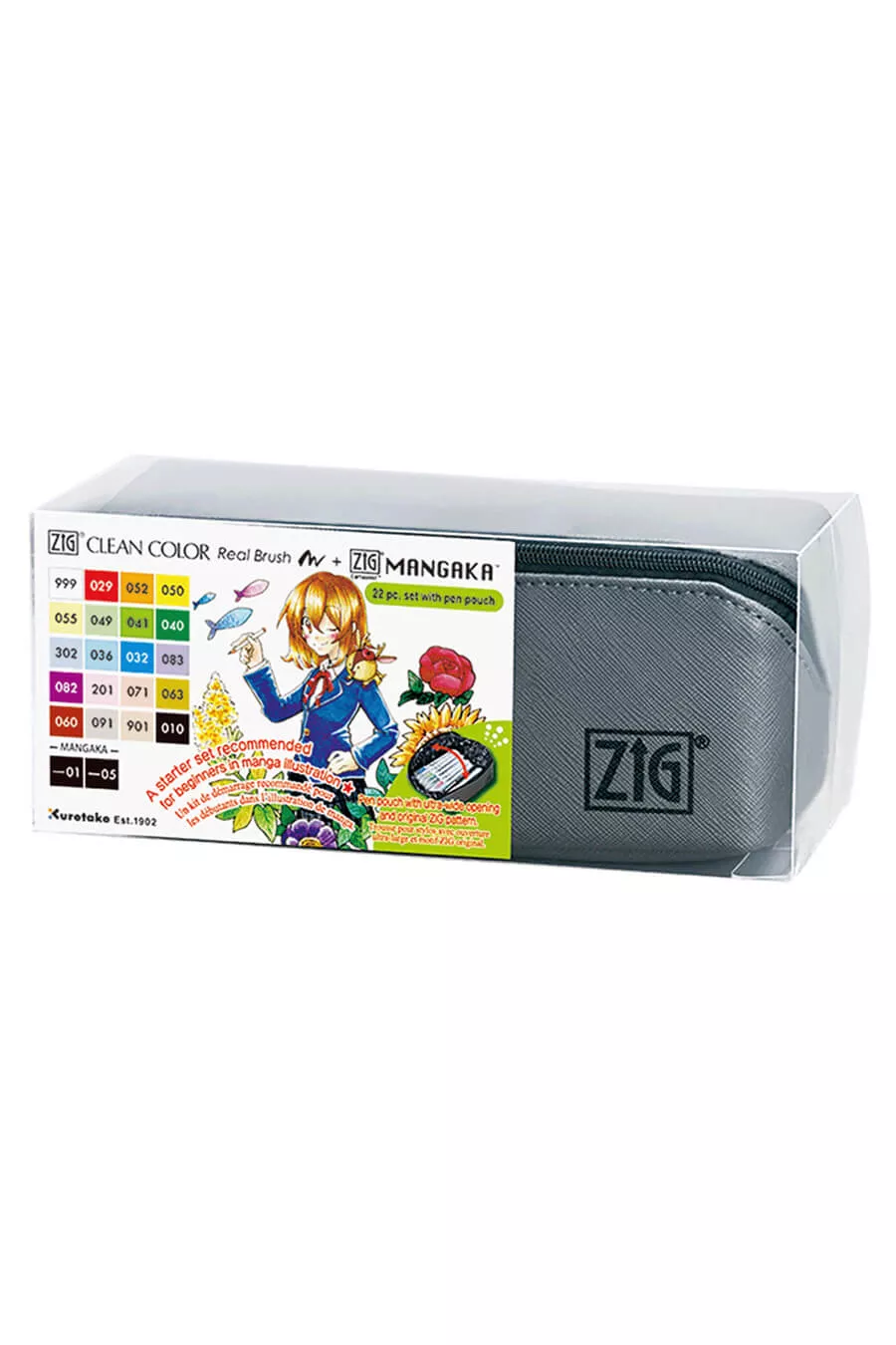 Zig Comic Set, Markers and Fineliners