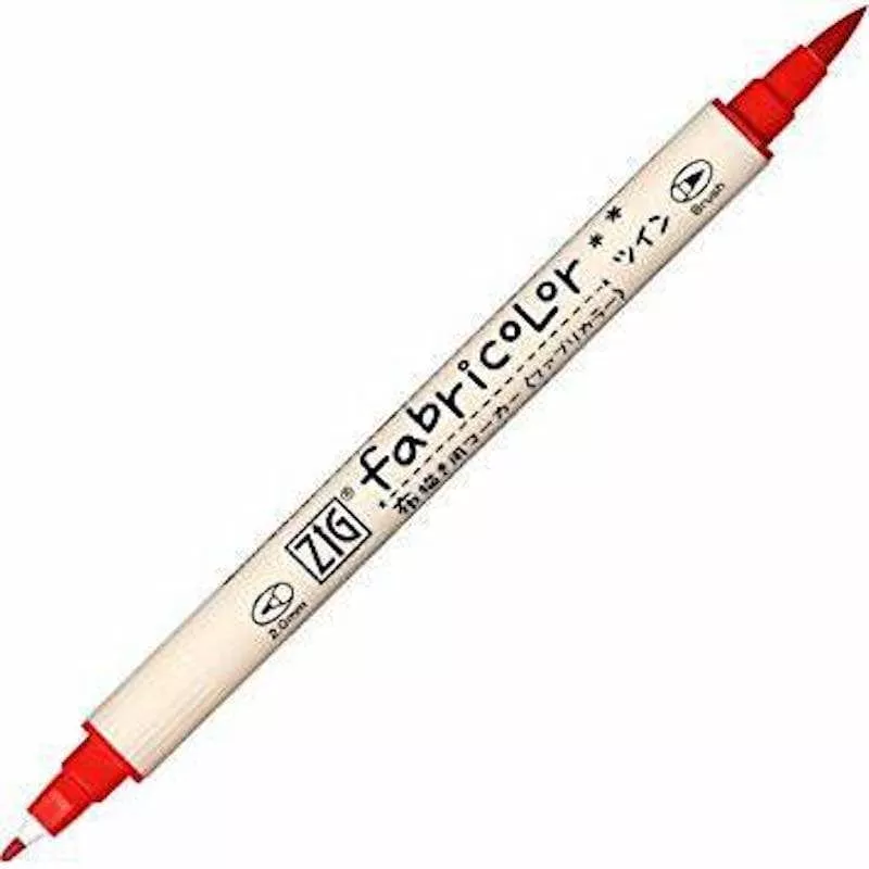 Zig Fabricolor 2mm Twin Ink Pen