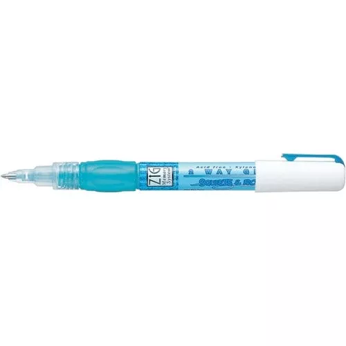 ZIG Fine Two Way Acid Free SQUEEZE AND ROLL GLUE PEN A Must Have 5294