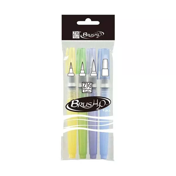 ZIG Waterbrush, 4 Set