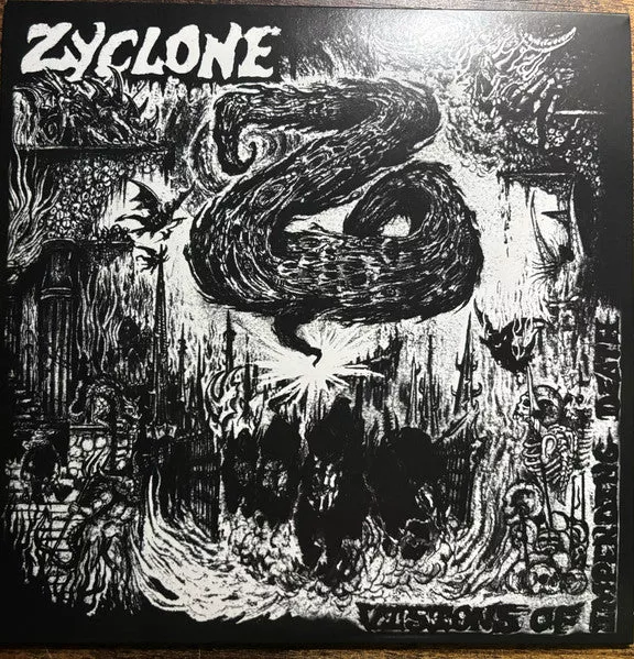 Zyclone- Visions Of Impending Death (7")